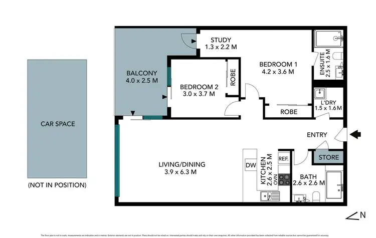 Floorplan of Homely apartment listing, 203/23-26 Station Street, Kogarah NSW 2217