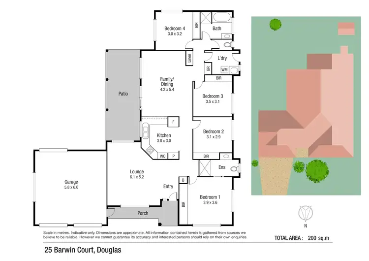 Floorplan of Homely house listing, 25 Barwin Court, Douglas QLD 4814