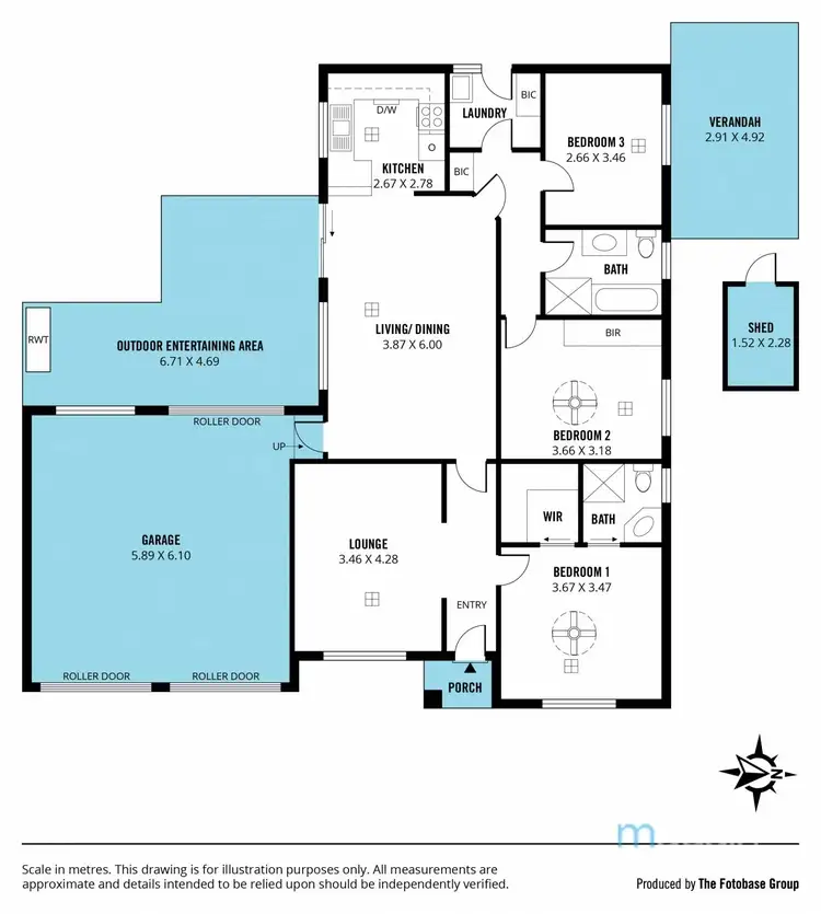 Floorplan of Homely house listing, 2B Winton Avenue, Hove SA 5048