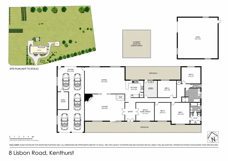 Floorplan of Homely rural property listing, 8 Lisbon Road, Kenthurst NSW 2156