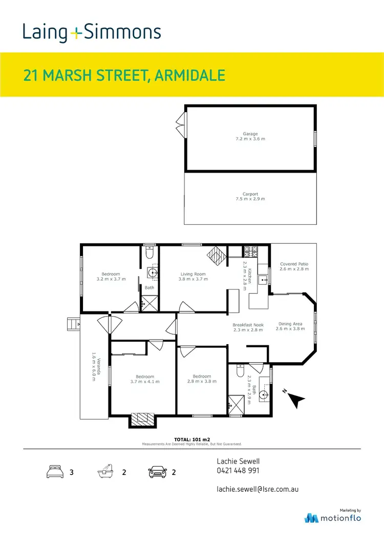 Floorplan of Homely house listing, 21 Marsh Street, Armidale NSW 2350