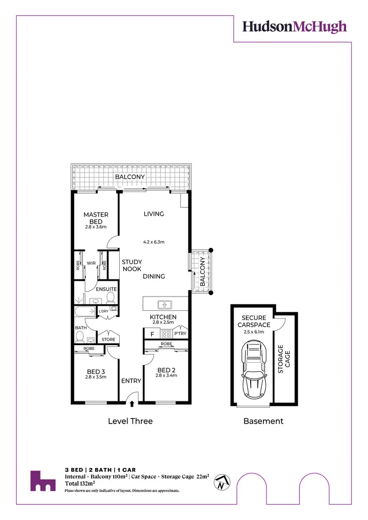 Floorplan of Homely apartment listing, 403/14 Flour Mill Way, Summer Hill NSW 2130