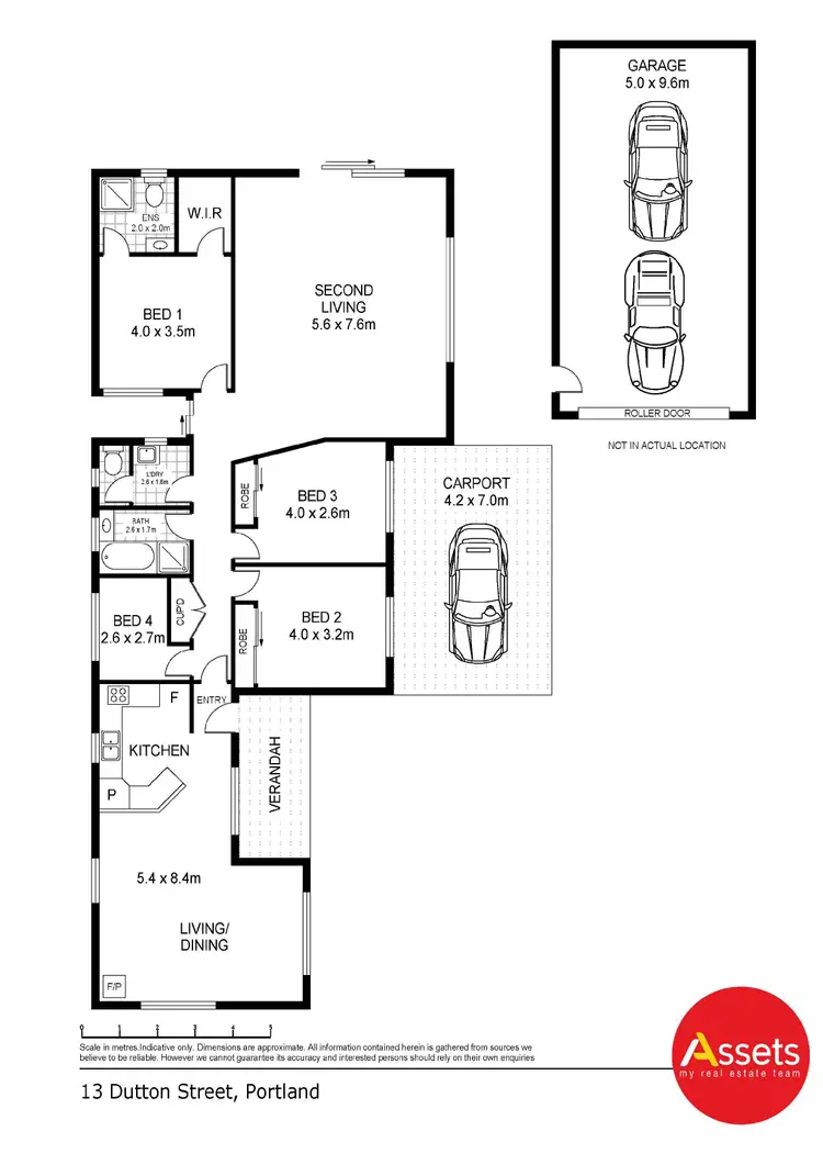 Floorplan of Homely house listing, 13 Dutton Street, Portland VIC 3305
