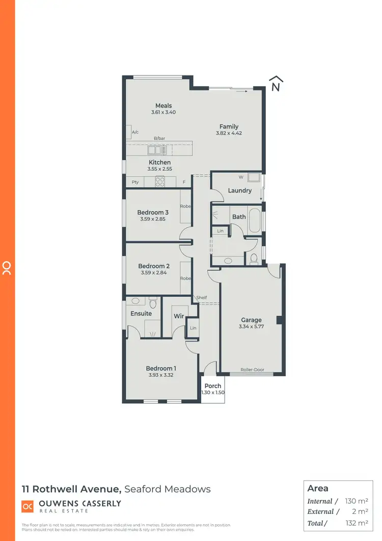 Floorplan of Homely house listing, 11 Rothwell Avenue, Seaford Meadows SA 5169