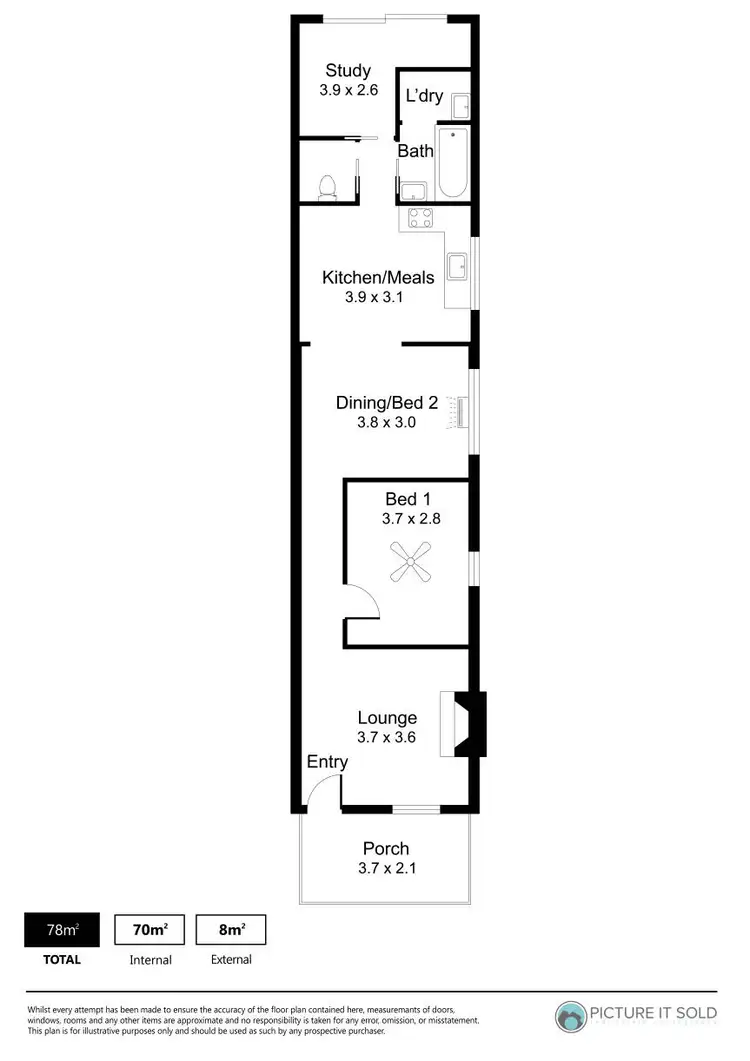 Floorplan of Homely house listing, 11 St Helen Street, Parkside SA 5063