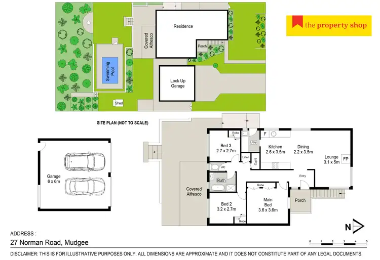 Floorplan of Homely house listing, 27 Norman Road, Mudgee NSW 2850