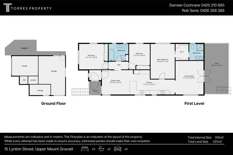 Floorplan of Homely house listing, 15 Lynton Street, Upper Mount Gravatt QLD 4122