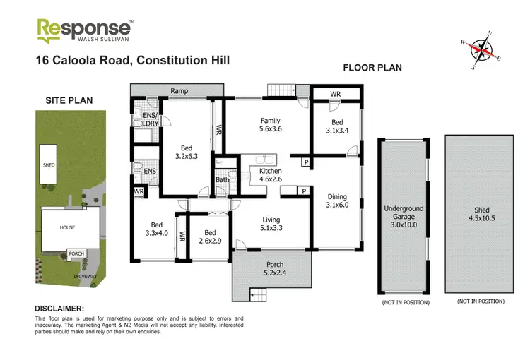 Floorplan of Homely house listing, 16 Caloola Road, Constitution Hill NSW 2145