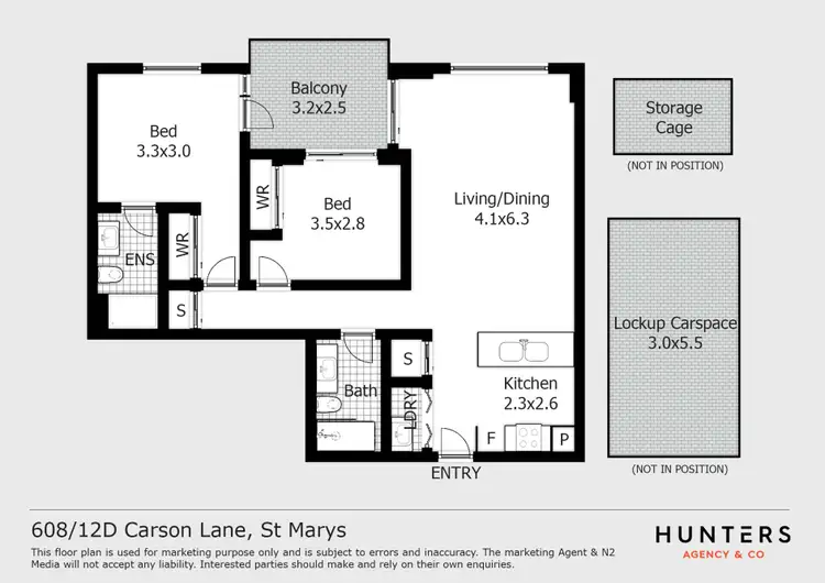 Floorplan of Homely apartment listing, Address available on request