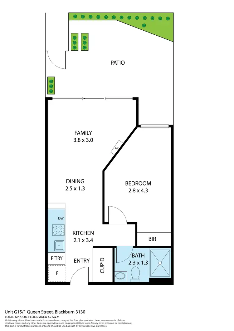 Floorplan of Homely apartment listing, G15/1 Queen Street, Blackburn VIC 3130