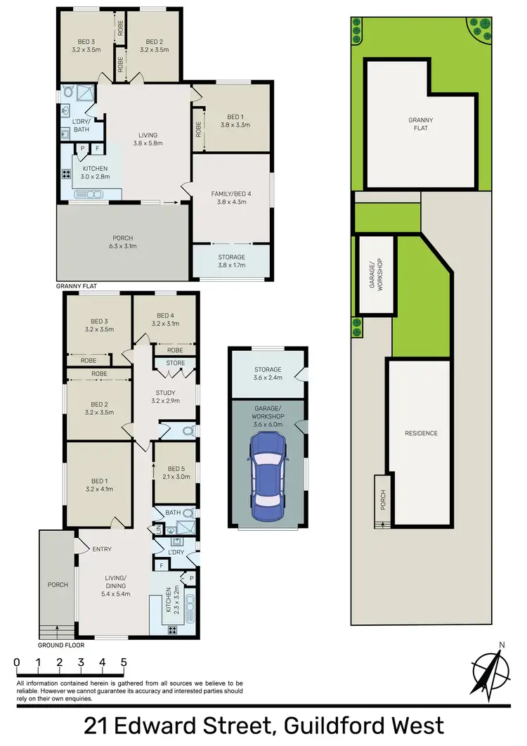 Floorplan of Homely house listing, 21 Edward Street, Guildford NSW 2161