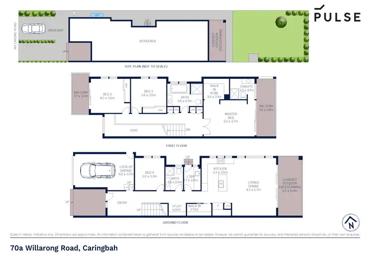 Floorplan of Homely house listing, 70a Willarong Road, Caringbah NSW 2229