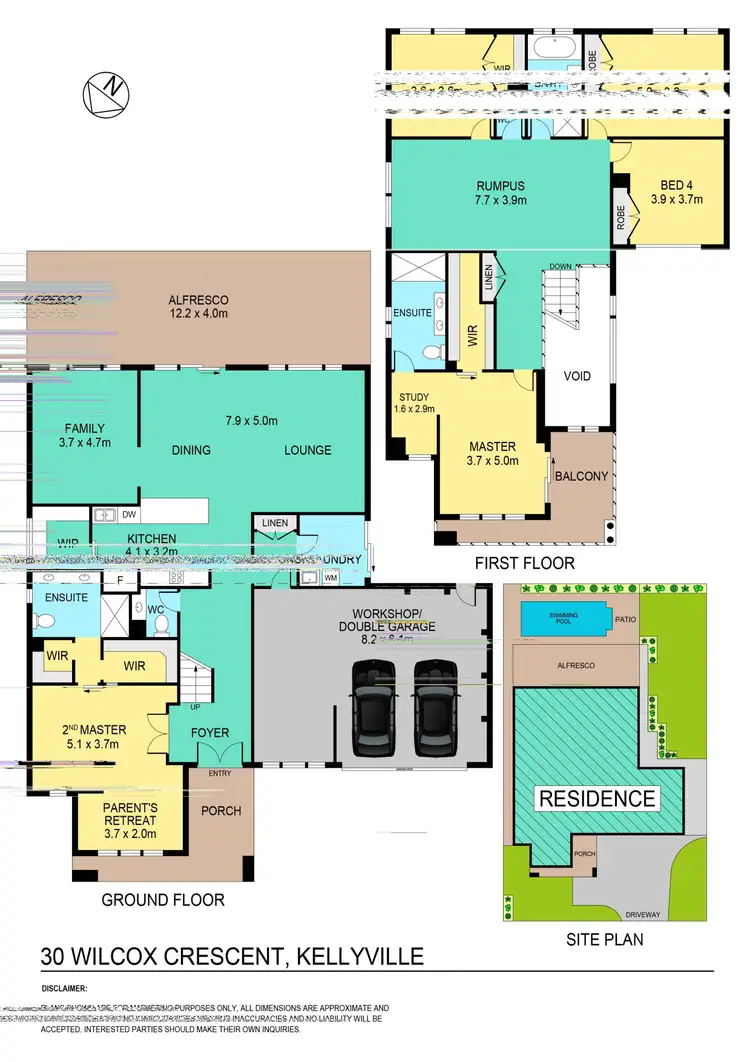 Floorplan of Homely house listing, 30 Willcox Crescent, Kellyville NSW 2155