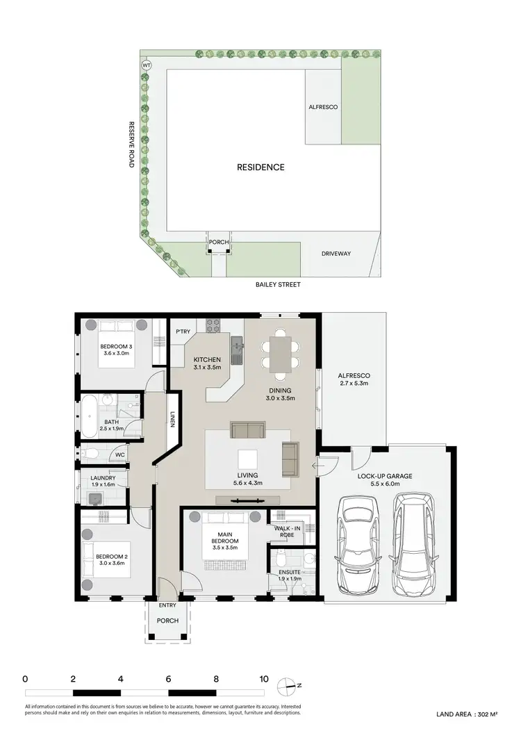Floorplan of Homely house listing, 232 Bailey Street, Grovedale VIC 3216