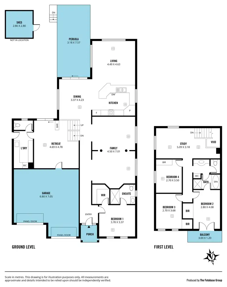 Floorplan of Homely house listing, 29 The Circuit, Walkley Heights SA 5098