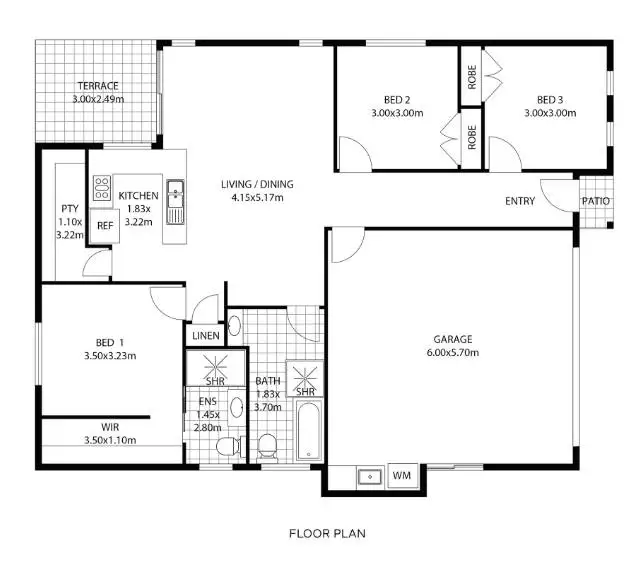 Floorplan of Homely house listing, 2 Malabar Drive, Gympie QLD 4570