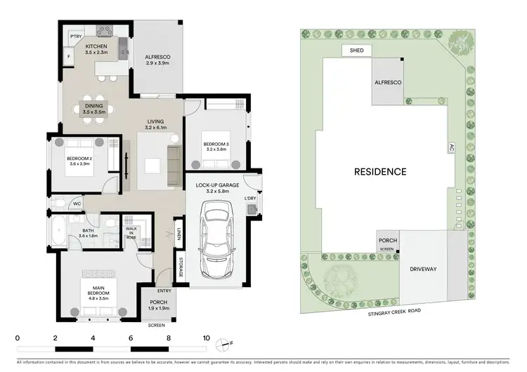 Floorplan of Homely house listing, 8 Stingray Creek Road, Moonee Beach NSW 2450