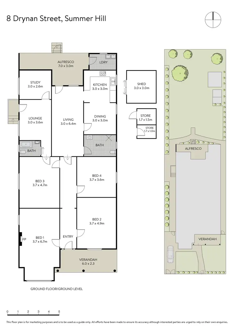Floorplan of Homely house listing, 8 Drynan Street, Summer Hill NSW 2130