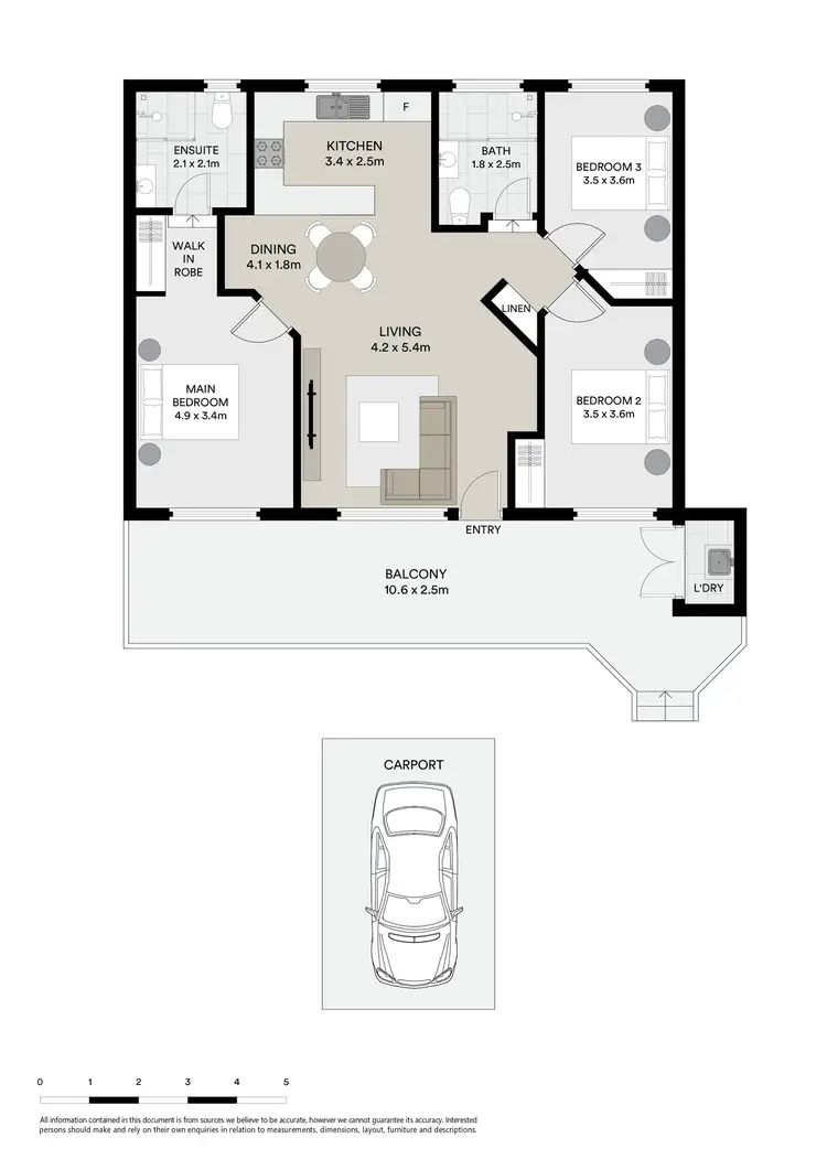 Floorplan of Homely unit listing, 7/34-36 Boultwood Street, Coffs Harbour NSW 2450