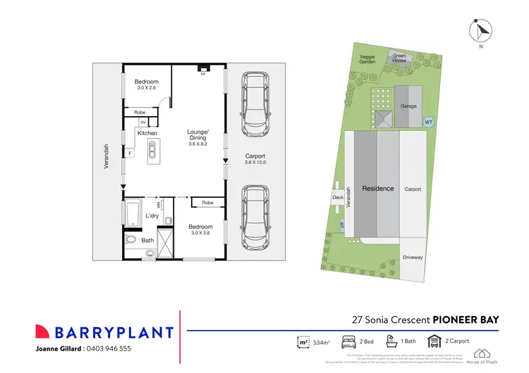 Floorplan of Homely house listing, 27 Sonia Crescent, Pioneer Bay VIC 3984