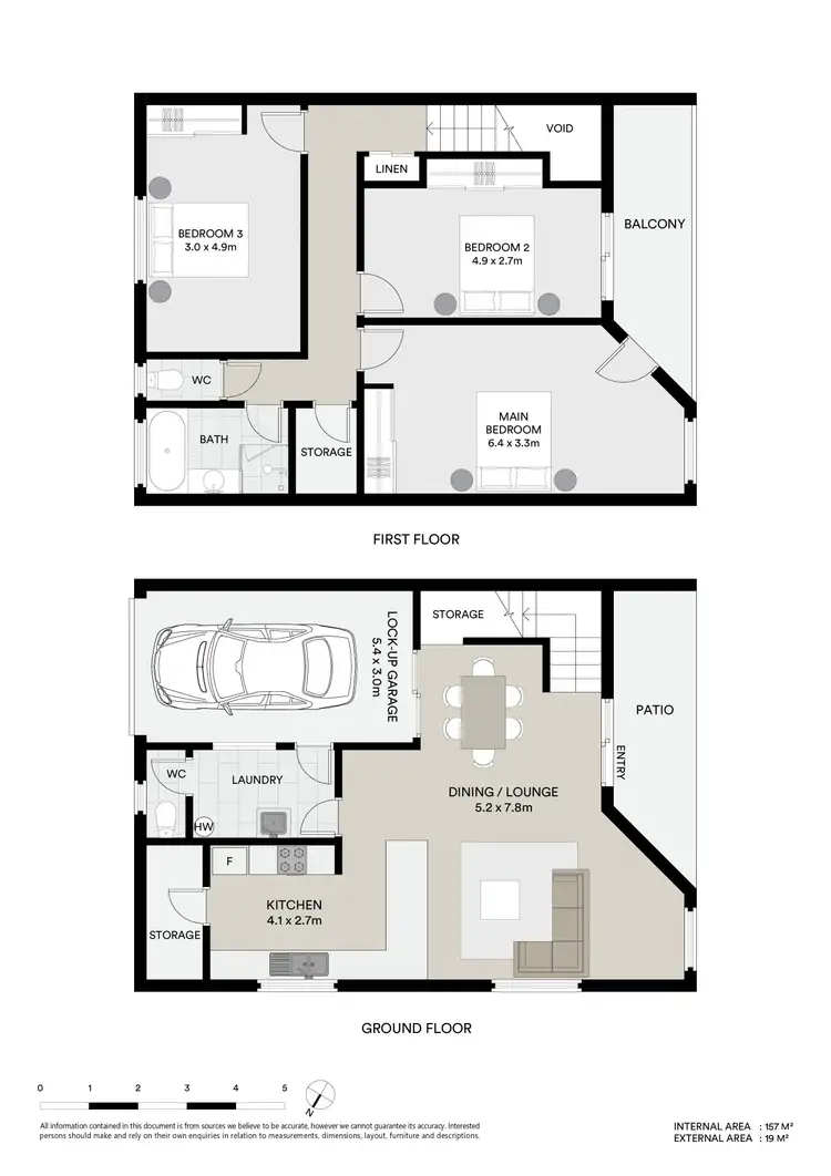 Floorplan of Homely townhouse listing, 8/12-14 Old Common Road, Belgian Gardens QLD 4810