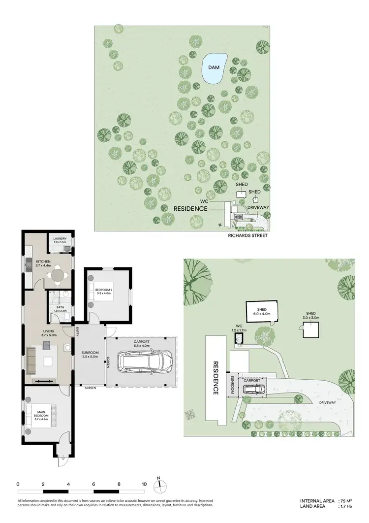 Floorplan of Homely land listing, 30 Richards Street, Mudgee NSW 2850