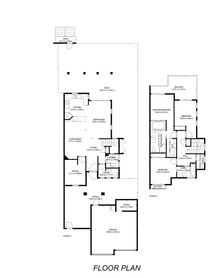 Floorplan of Homely townhouse listing, 8/5-7 Arlington Esplanade, Clifton Beach QLD 4879