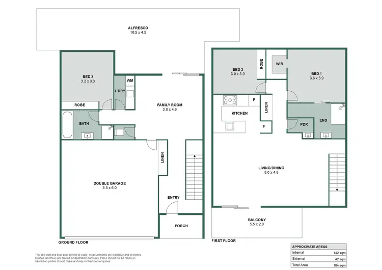 Floorplan of Homely townhouse listing, 2B Taylor Avenue, Aspendale VIC 3195