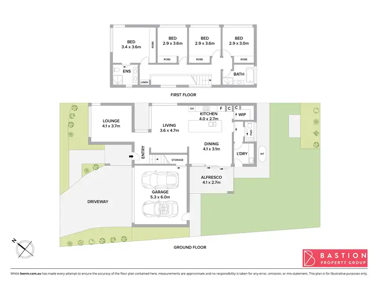 Floorplan of Homely house listing, 17B Fuhrman Street, Evatt ACT 2617