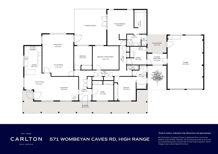 Floorplan of Homely rural property listing, 571 Wombeyan Caves Road, High Range NSW 2575