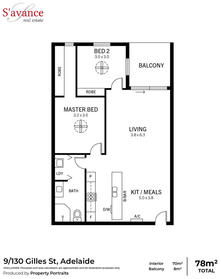 Floorplan of Homely apartment listing, 9/130 Gilles Street, Adelaide SA 5000