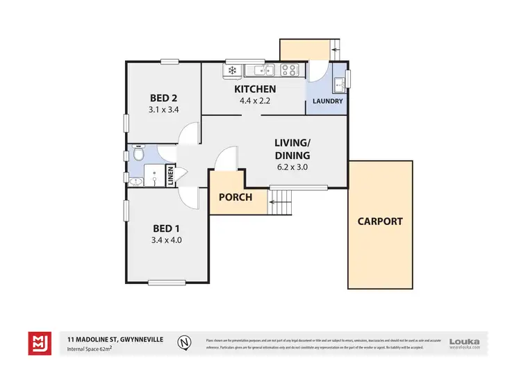 Floorplan of Homely house listing, 11 Madoline Street, Gwynneville NSW 2500