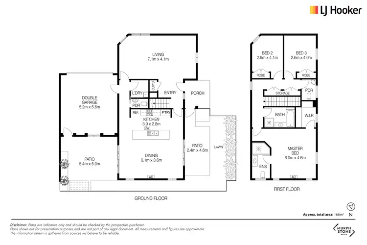 Floorplan of Homely townhouse listing, 1/20 Broughton Place, Queanbeyan NSW 2620