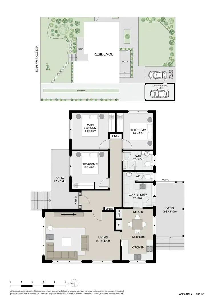 Floorplan of Homely house listing, 32 Moreton Bay Drive, Highton VIC 3216