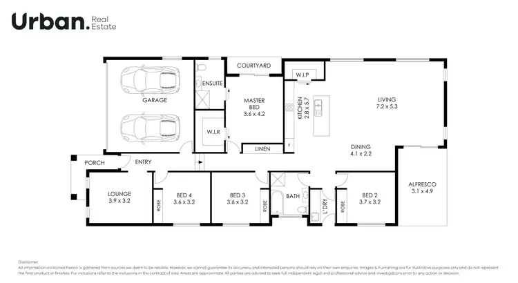 Floorplan of Homely house listing, 4 Burrier Street, Tullimbar NSW 2527