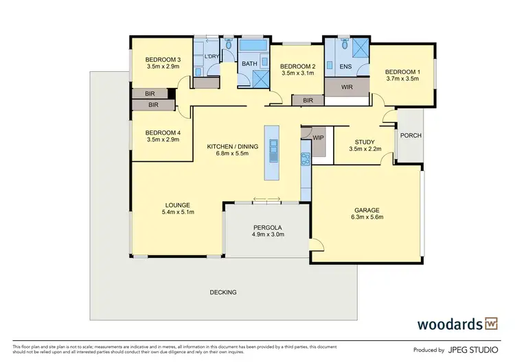 Floorplan of Homely house listing, 121 Phillip Drive, Sunbury VIC 3429