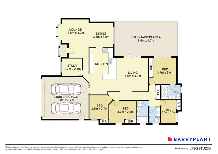Floorplan of Homely house listing, 49 Kenswick Drive, Hillside VIC 3037