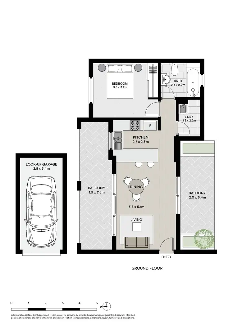 Floorplan of Homely unit listing, 6/53 Campbell Parade, Manly Vale NSW 2093