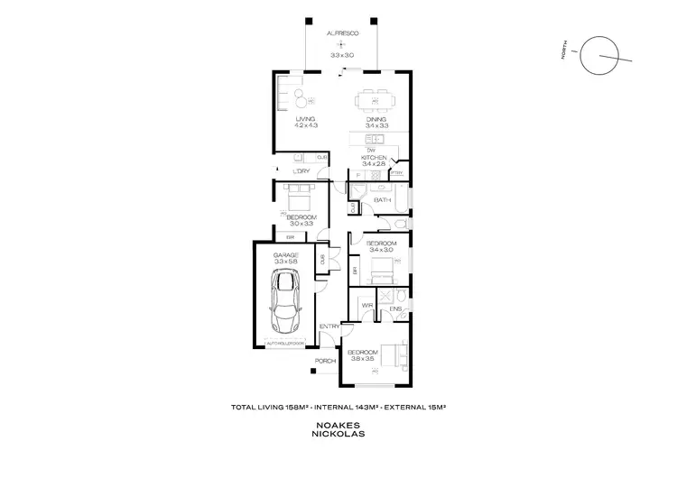 Floorplan of Homely house listing, 3/106 Acre Avenue, Morphett Vale SA 5162