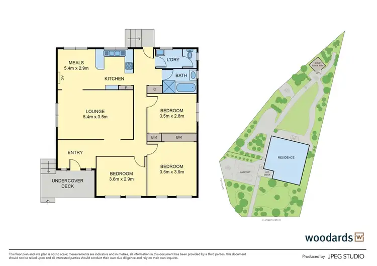 Floorplan of Homely house listing, 378 Elizabeth Drive, Sunbury VIC 3429