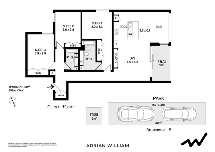 Floorplan of Homely apartment listing, 101/33 Ultimo Road, Haymarket NSW 2000