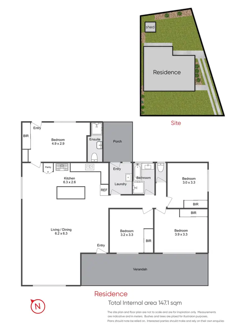 Floorplan of Homely house listing, 25 Karingal Drive, Frankston VIC 3199