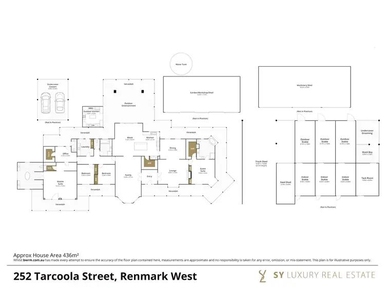 Floorplan of Homely house listing, 252 Tarcoola Street, Renmark West SA 5341