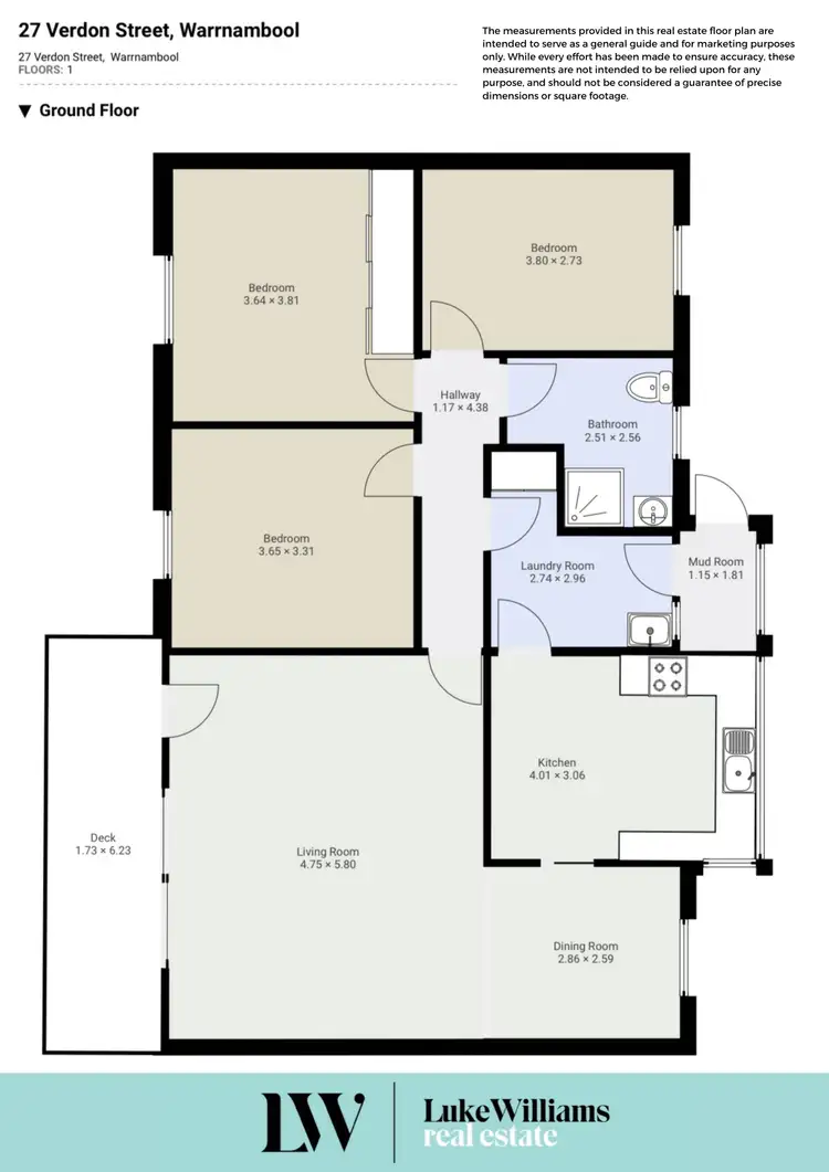 Floorplan of Homely house listing, 27 Verdon Street, Warrnambool VIC 3280