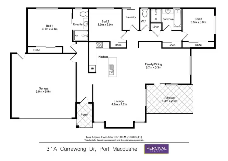 Floorplan of Homely house listing, 31a Currawong Drive, Port Macquarie NSW 2444