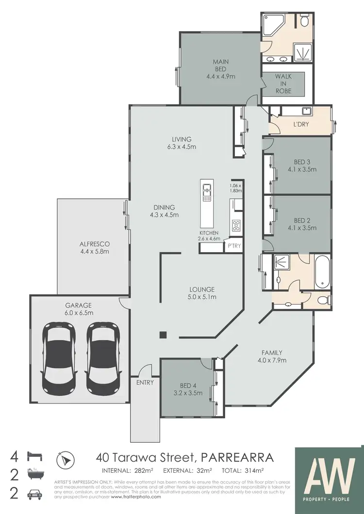 Floorplan of Homely house listing, 40 Tarawa Street, Kawana Island QLD 4575