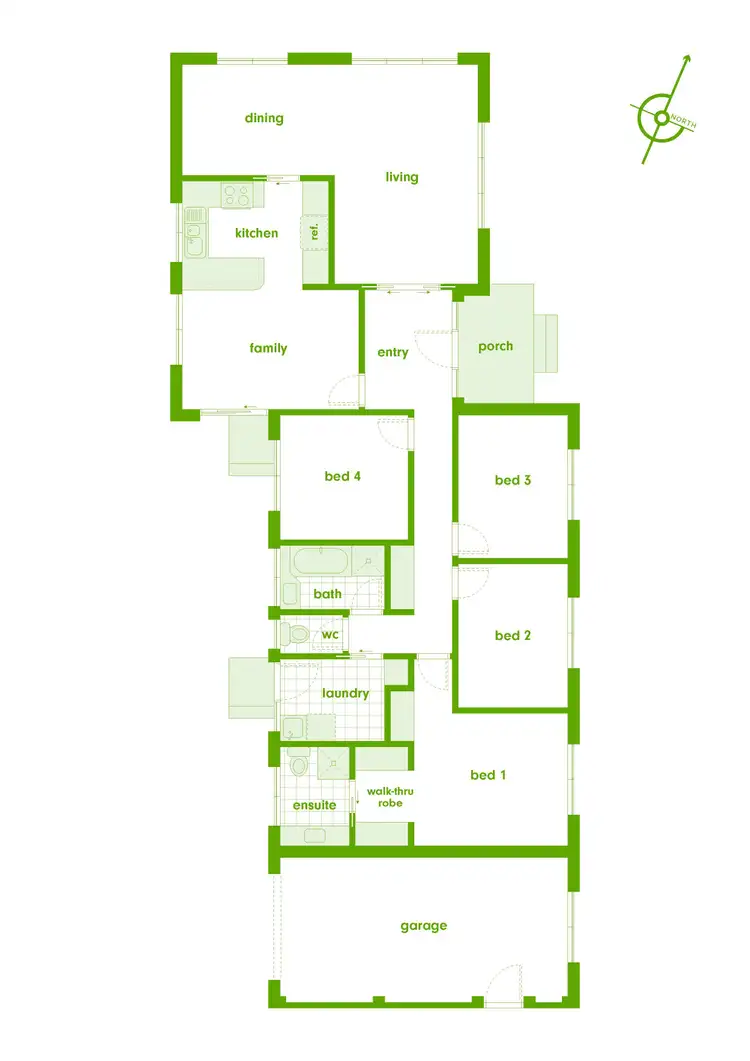 Floorplan of Homely house listing, 30 Chirnside Circuit, Kambah ACT 2902