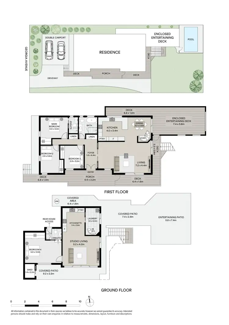 Floorplan of Homely house listing, 15 Georgia Avenue, Wyoming NSW 2250