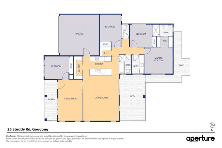 Floorplan of Homely house listing, 25 Studdy Road, Googong NSW 2620