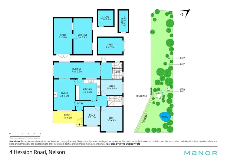 Floorplan of Homely house listing, 4 Hession Road, Nelson NSW 2765